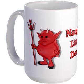 naughty little devil large mug $ 15 95