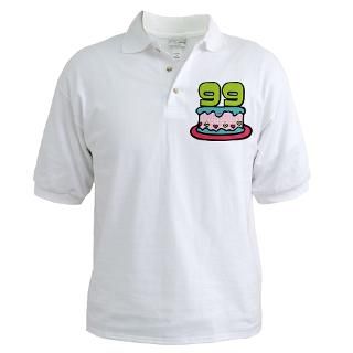 99 Year Old Birthday Cake T Shirt for $22.50