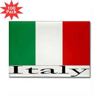 Italian Kitchen and Entertaining  Italy Rectangle Magnet (100 pack