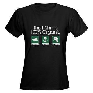 shirts  100% Organic Womens Dark T Shirt