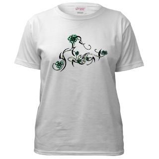 tribal irish clover women s t shirt $ 36 98