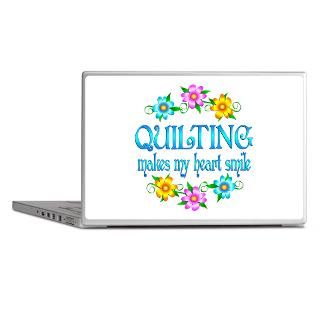 Hobbies Gifts  Hobbies Laptop Skins  Quilting Smiles Laptop Skins