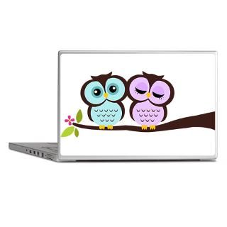 Animals Gifts  Animals Laptop Skins  Lovely Owl Couple Laptop