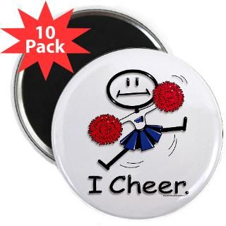 Cheerleader  BusyBodies Stick Figure T shirts and unique Gifts