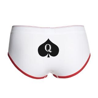 Queen Of Spades Womens Boy Brief by naughtypanties