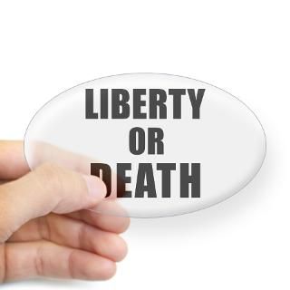 Liberty Or Death Stickers  Car Bumper Stickers, Decals