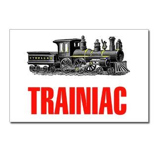 TRAINIAC Postcards (Package of 8) for $9.50