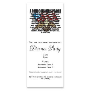 POLICE OFFICERS PRAYER Invitations by Admin_CP3483374  512241085