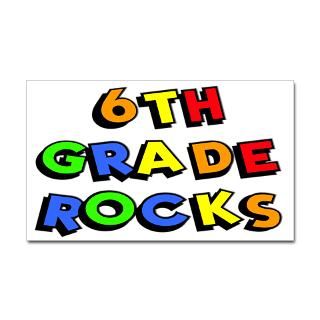 6th Grade Rocks T Shirts & Gear  MDG T Shirt Shop   T Shirts / Gifts