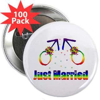 just married gay men 2 25 button 100 pack $ 114 99