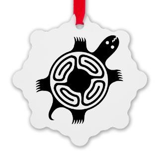 Native American Turtle Christmas Ornaments  Unique Designs