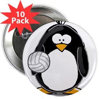 volleyball Penguin 2.25 Magnet (100 pack)