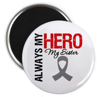 Always My Hero Sister Brain Cancer Shirts & Gifts  Gifts 4 Awareness