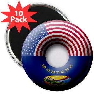 USA   Montana Flag Donut  CoolCups International Store