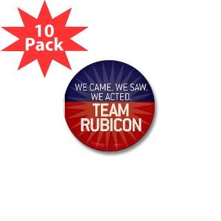 We ActedTeam Rubicon Mini Button (10 pack)