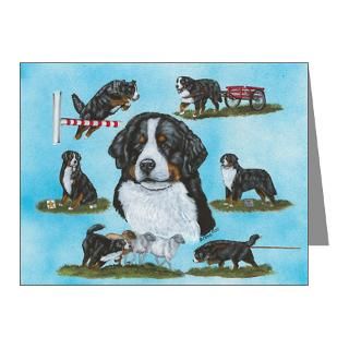 Bernese Mountain Dog Thank You Note Cards