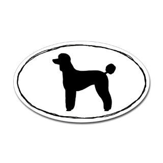 Poodle Silhouette Stickers  Car Bumper Stickers, Decals