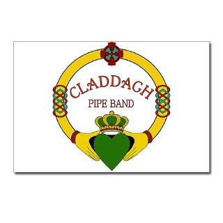 Claddagh Pipe Band Postcards (Package of 8)