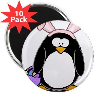 Easter penguin 2.25 Magnet (10 pack)