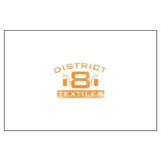 District 8 Textiles Large Poster