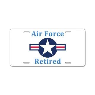Air Force License Plate Covers  Air Force Front License Plate Covers
