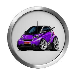 Smart Purple Car Modern Wall Clock for $42.50
