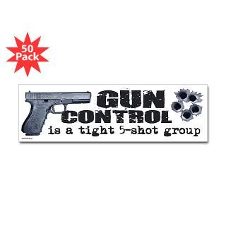 gun control bumper sticker 50 pk $ 126 99