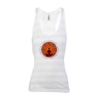 Asian Gifts  Asian T shirts  Bend Yoga Racerback Tank Top