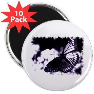 Purple Butterfly Close up 2.25 Button (100 pack)