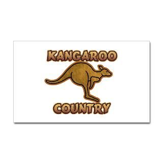 Kangaroo Country Logo  Wombanias Gift Shop