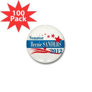 Senator Sanders 2012 Mini Button (100 pack) for $125.00