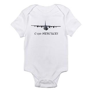 Baby Clothing  C 130 Hercules Infant Bodysuit