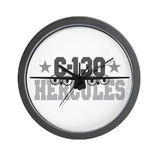 Air Force Gifts  Air Force Home Decor  C 130 Hercules Wall Clock