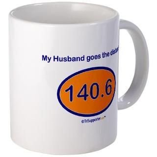 140.6 Distance Husband Mug