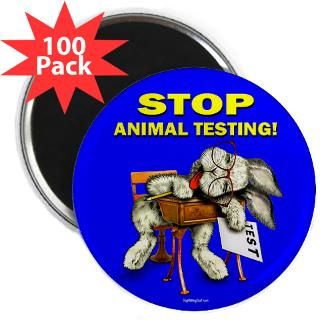 stop animal testing 2 25 magnet 100 pack $ 139 99