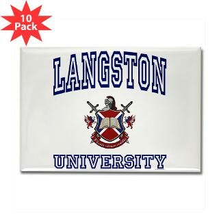 LANGSTON University Rectangle Magnet (10 pack)