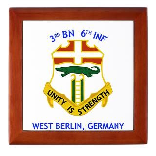 3rd BN 6th INF Keepsake Box