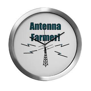 Antenna Farmer Modern Wall Clock for $42.50