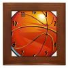 Basketball Room Decor Wall Clock by islandvintage