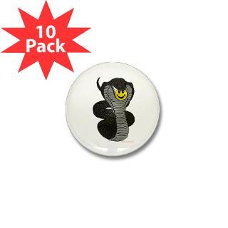 cobra smiley 2 2.25 Button (100 pack)