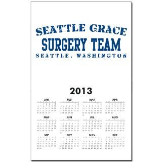 Surgery Team   Seattle Grace Calendar Print