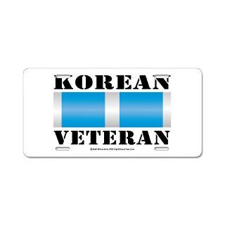 Korean War License Plate Covers  Korean War Front License Plate