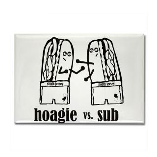 Hoagie vs Sub Rectangle Magnet (100 pack)