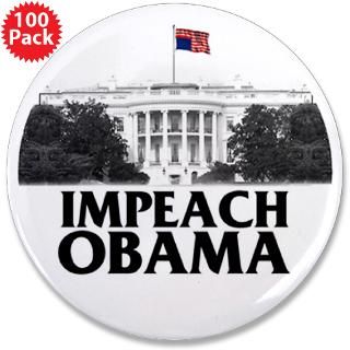 Impeach Obama 3.5 Button (100 pack)