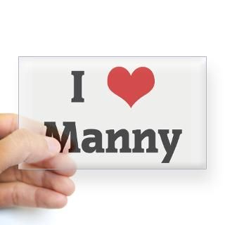 Manny Stickers  Manny Bumper Stickers –