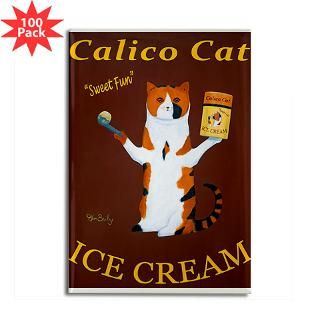 calico cat rectangle magnet 100 pack $ 174 99