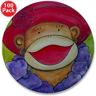 red hat sock monkey 3 5 button 100 pack $ 167 99