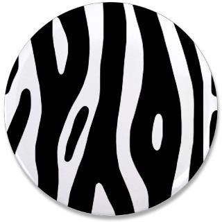 Zebra Print Rectangle Magnet (10 pack)