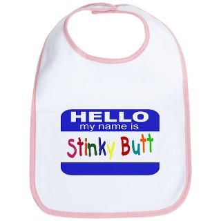 Baby Gifts  Baby Baby Bibs  Stinky Butt Bib