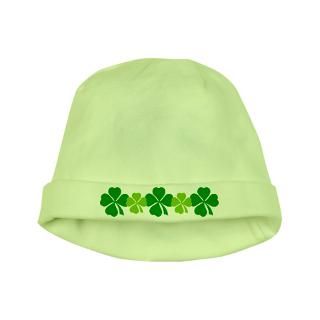 Baby Gifts  Baby Hats & Caps  Green Irish Lucky Four Leaf Clover
